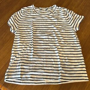 J crew striped tee